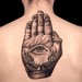 Tattoos - hamsa - 40583